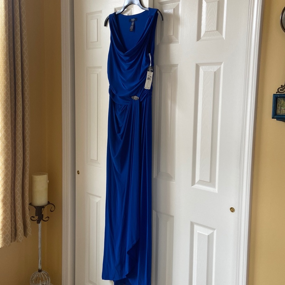 Chaps evening gown-Royal blue
